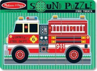 Fire Truck Sound Puzzle Toys & Games