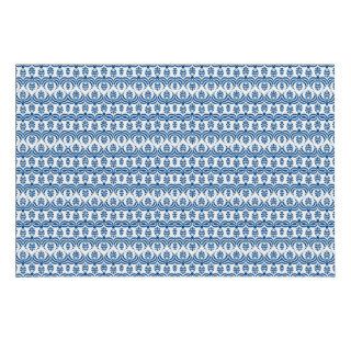 CHIC 156 BLUE/WHITE PATTERN WRAPPING PAPER