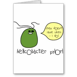 Ulcer Greeting Cards