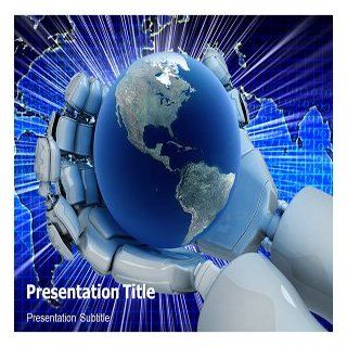 New Technology PowerPoint Template   New Technology PowerPoint (PPT) Backgrounds Templates Software