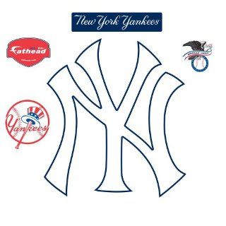 Fathead New York Yankees NY Logo Wall Decal  Sports Fan Wall Banners  Sports & Outdoors