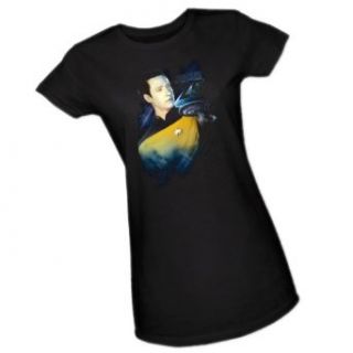 Data    25 Years    Star Trek The Next Generation Juniors T Shirt Clothing