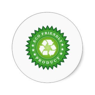 ECO Friendly Product Stickers