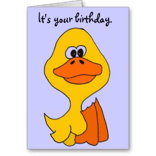 BF  Just Ducky Birthday Card