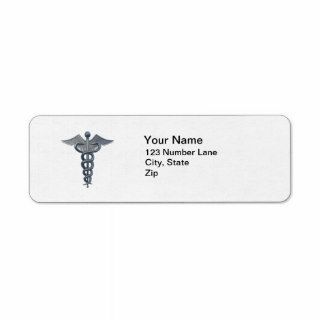 Medical Profession Symbol Custom Return Address Label