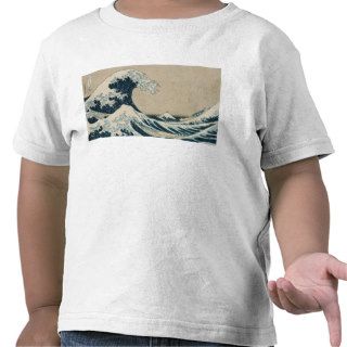 The Great Wave of Kanagawa Tshirts