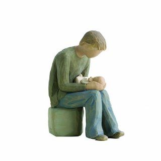 Willow Tree New Dad Figurine   Collectible Figurines