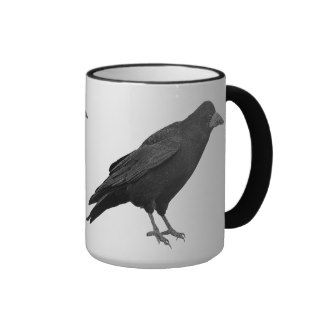 British Rook Corvid lover's Wildlife Photo Coffee Mugs
