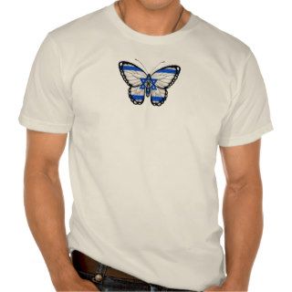 Israeli Butterfly Flag Tshirt