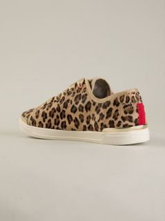 Dkny Leopard Print Trainer