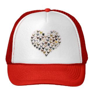 Chicken Heart Hats