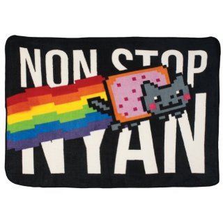 Nyan Cat   Non Stop Fleece Throw  