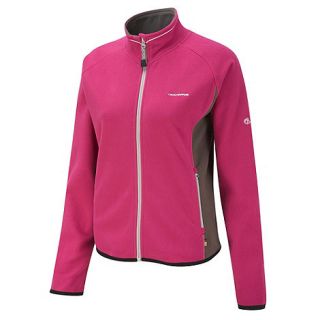 Craghoppers Bright Pink Mission Interactive Fleece Jacket
