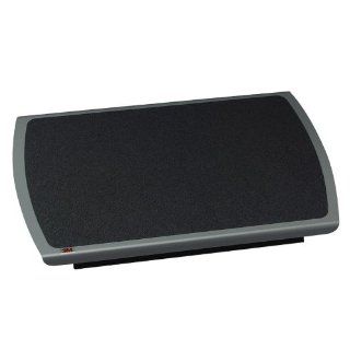 Adjustable Foot Rest Charcoal Grey 14in X 22in X 4in 