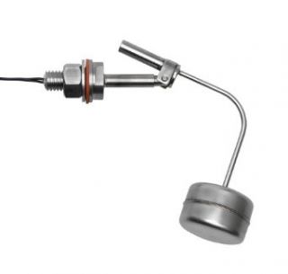 Madison M3827 Stainless Steel Normally Opened Side Mounted Liquid Level Float Switch, 30 VA SPST, 50 psig Pressure Electronic Component Liquid Level Sensors