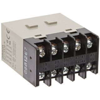 Omron G7J 3A1B B W1 DC24 General Purpose Relay With Mounting Bracket, Screw Terminal, W Bracket Mounting, Triple Pole Single Throw Normally Open and Single Pole Single Throw Normally Closed Contacts, 83 mA Rated Load Current, 24 VDC Rated Load Voltage Ele