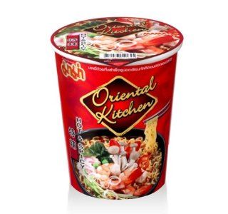 Mama Thai Instant Cup Noodles Oriental Kitchen Hot & Spicy Flavor 65 Grams Quick Meal   Other Products  