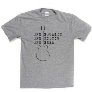 One Bourbon One Scotch One Beer T shirt at  Mens Clothing store