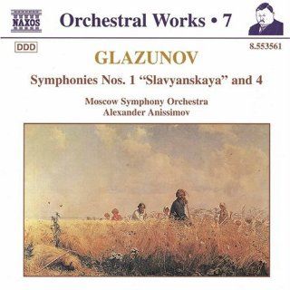Glazunov Symphonies Nos. 1 & 4 Music