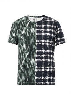 Mix print T shirt  Balenciaga