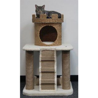 PetPal 3 Level Recycled Paper Made Cat Furniture, 24 Inch by 24 Inch by 39 Inch  Cat Trees 
