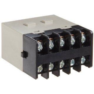 Omron G7J 2A2B B AC100/120 General Purpose Relay, Screw Terminal, W Bracket Mounting, Double Pole Single Throw Normally Open and Double Pole Single Throw Normally Closed Contacts, 18 to 21.6 mA Rated Load Current, 100 to 120 VAC Rated Load Voltage Electro