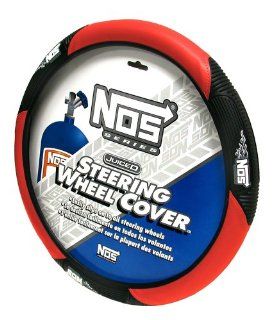 Red NOS Series Steering Wheel Cover Automotive