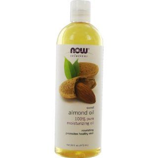 NOW Foods by Now Sweet Almond Oil 100 % Pure Moisturizing Oil 16 oz NOW Foods by Now Sweet Almond O  Moisturizing Gloves  Beauty