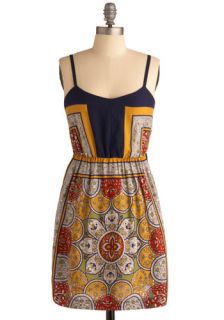 Dutch Treat Dress  Mod Retro Vintage Printed Dresses