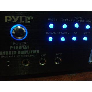 Pyle P1001AT 1000W Hybrid Pre Amplifier with AM/FM Tuner Musical Instruments