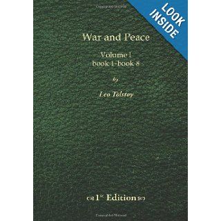 War and Peace   1st Edition Book 1   9 Leo Tolstoy 9781450523783 Books