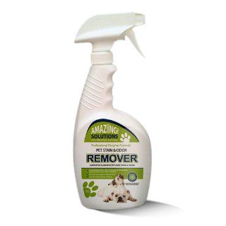 Pet Stain Remover & Cat Urine Odor Remover   GUARANTEED to Permanently Remove and Neutralize Urine Stains and Odors from Carpet, Upholstery and Other Surfaces   Maximum Strength Urine Enzyme Cleaner   Stronger Than Natures Miracle Urine Eliminator   Be
