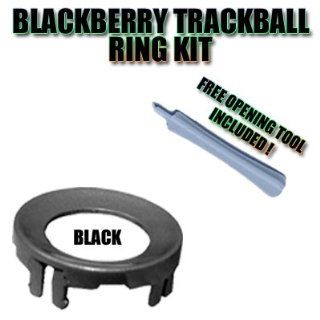 Replacement Color Blackberry Trackball Ring (Black) and Phone Opening Tools for Blackberry Curve Pearl 8100 8110 8120 8130 8220 8230 8300 8310 8320 8330 8800 8820 8830 Electronics