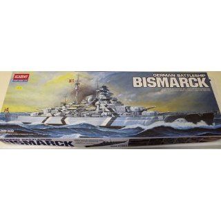 Academy German Battleship Bismarck Model Kit Toys & Games