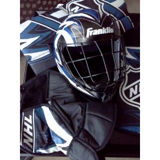 Franklin Sports NHL Mini Hockey Goalie Equipment with Mask Set (Colors May Vary)  Hockey Puck  Sports & Outdoors