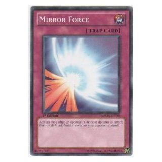 Yu Gi Oh   Mirror Force Common Single Card (SDMA EN030) [Toy] Toys & Games