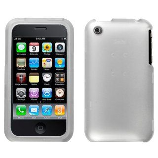 Hard Plastic Snap on Cover Fits Apple iPhone 3G 3GS Solid 2D Silver (Rubberized) AT&T (does NOT fit Apple iPhone or iPhone 4/4S or iPhone 5/5S/5C) Cell Phones & Accessories