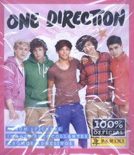 One Direction 1D Panini Album Sticker Box [50 packs] Toys & Games