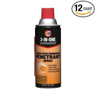 3 IN ONE 10140 Professional High Performance Penetrant Spray, 11 oz. (Pack of 12) Industrial Lubricants