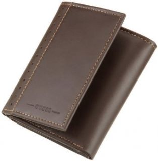 Guess Men's Credit Card Trifold, Black, One Size at  Mens Clothing store Wallets
