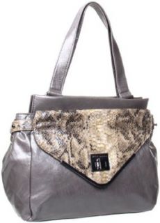 BCBGeneration  Charlie Satchel,Charcoal,One Size Shoes