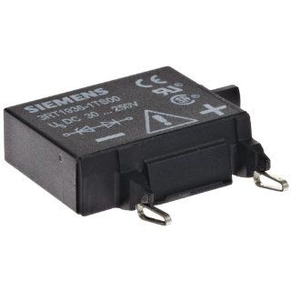Siemens 3RT19 36 1TS00 Surge Suppressor, Diode Assembly, Plugging Onto Bottom, S2   S3 Size, 30 250VDC Rated Control Supply Voltage Electronic Motor Starters