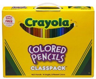 Crayola 462ct Colored Pencils Classpack 14 Colors Toys & Games