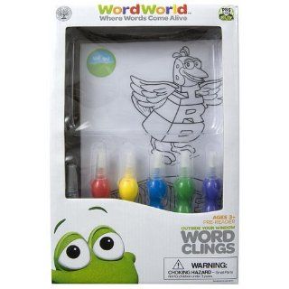 WordWorld Outside Your Window Word Clings Toys & Games