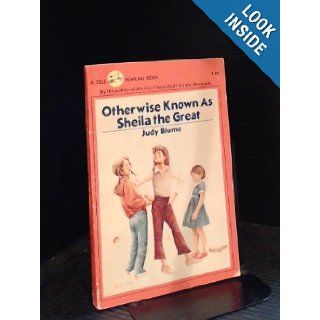Otherwise Known As Sheila the Great (1980) JUDY BLUME 9780440467014 Books
