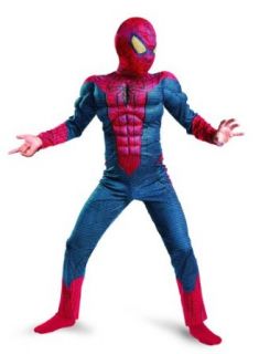 Spider Man Movie Classic Muscle Kids Costume Size 7   8 Childrens Costumes Clothing