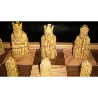 Isle of Lewis Celtic Chess Set (board & pieces)   Board Games