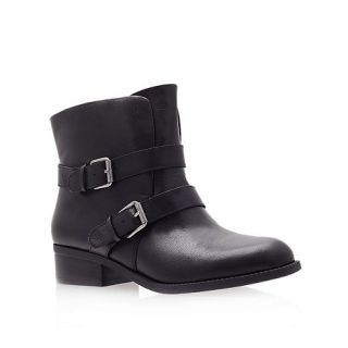 Nine West Black pippy flat ankle boots
