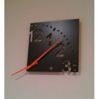 Infinity Contemporary Wooden Wall Clock   Black And White Wall Clock