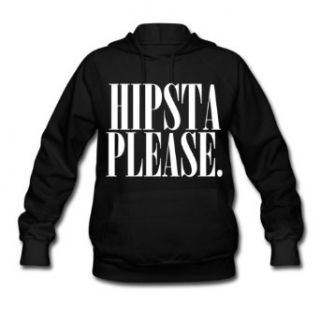 Spreadshirt Women's Hipsta Please   Hoodie Clothing